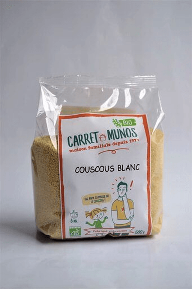 Couscous blanc - 500g Bio